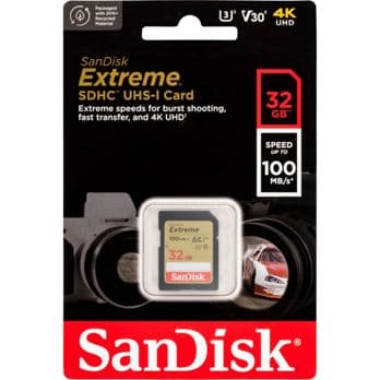 Foto: SanDisk Extreme SDHC        32GB UHS-I C10 U3 V30